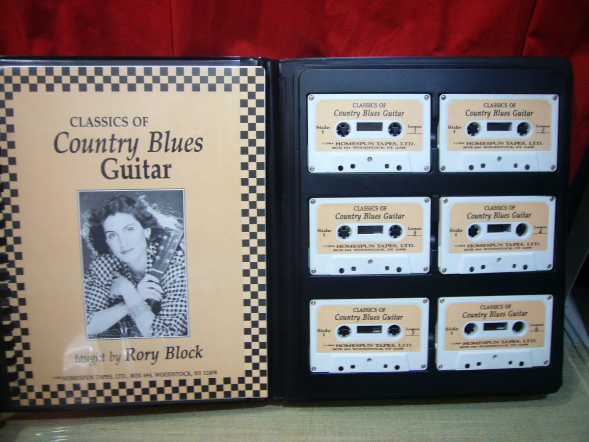 音楽/ARS書店【カセットテープ】ロリー・ブロック（RORY BLOCK）【CLASSICS OF Country Blues Guitar】カントリー・ブルース・ギター輸入盤_画像1