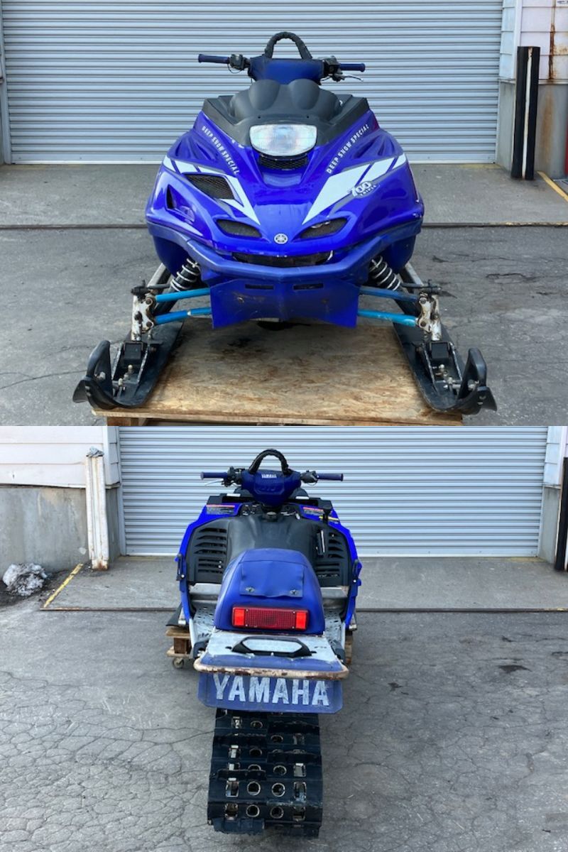 Yahoo!オークション - 函館発 最落なし 【YAMAHA スノーモービル Yahoo!オークション - 函館発 最落なし 【YAMAHA スノーモービル