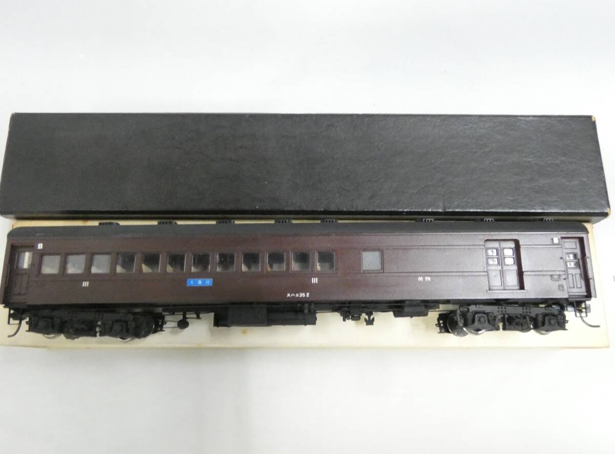 [ junk treatment ] HO gauge Nakamura precise passenger car s is ni35 plastic kit construction settled [ railroad model ]J4 S1033