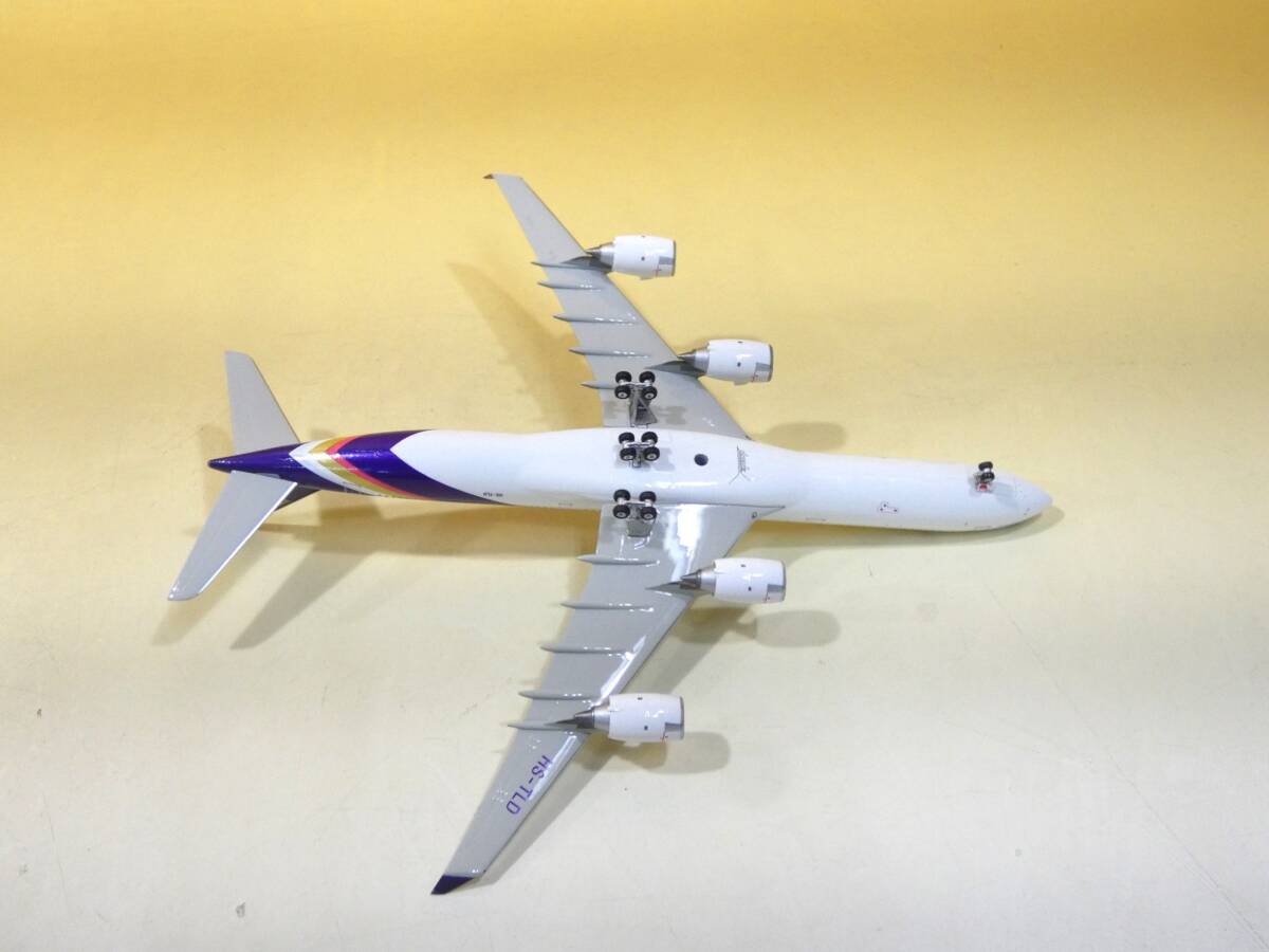 【中古】航空機　フェニックス　1/400　エアバス　AIRBUS　A340-500　HS-TLD　THAI　タイ空港　【模型】J4　S713_画像5