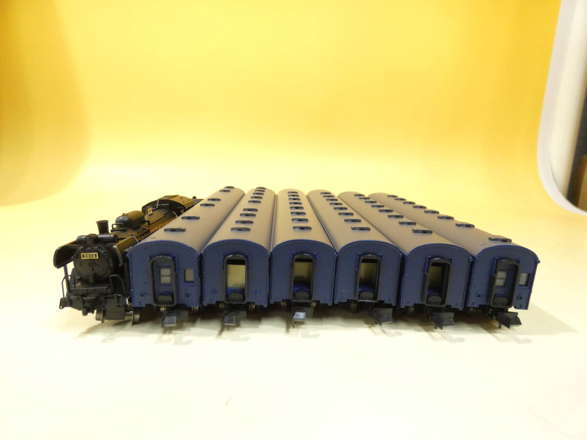【鉄道模型】Nゲージ　マイクロエース　A-4290　C63-3　61系客車　幻の普通列車　7両セット　【中古】J4　S820_画像6