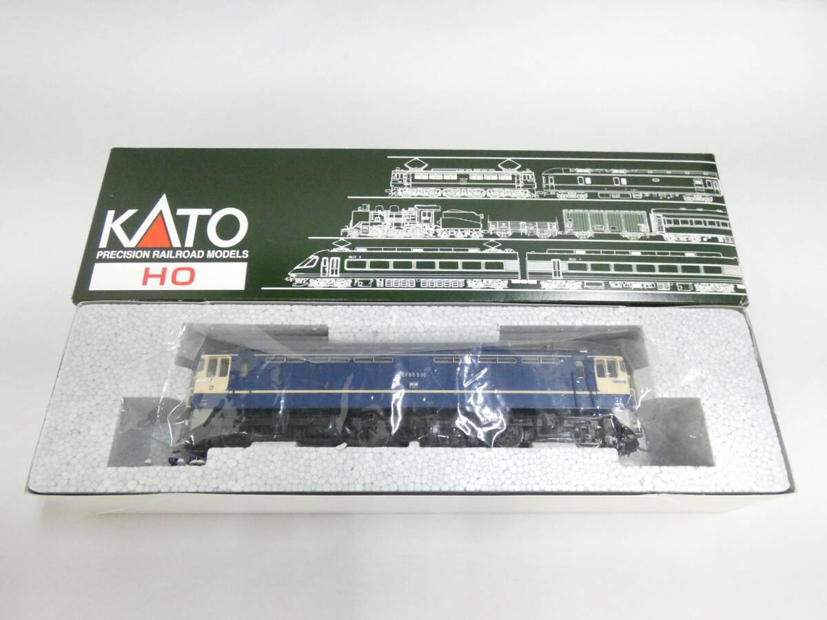 【鉄道模型】HOゲージ　KATO　1-303　電気機関車　EF65 500番台　特急色　【中古】J1　S849