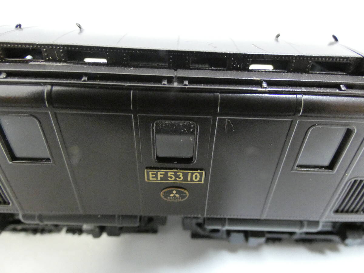 【ジャンク品】HOゲージ　天賞堂　№494　電気機関車　EF53　1円スタート【鉄道模型】J5　S972_画像7