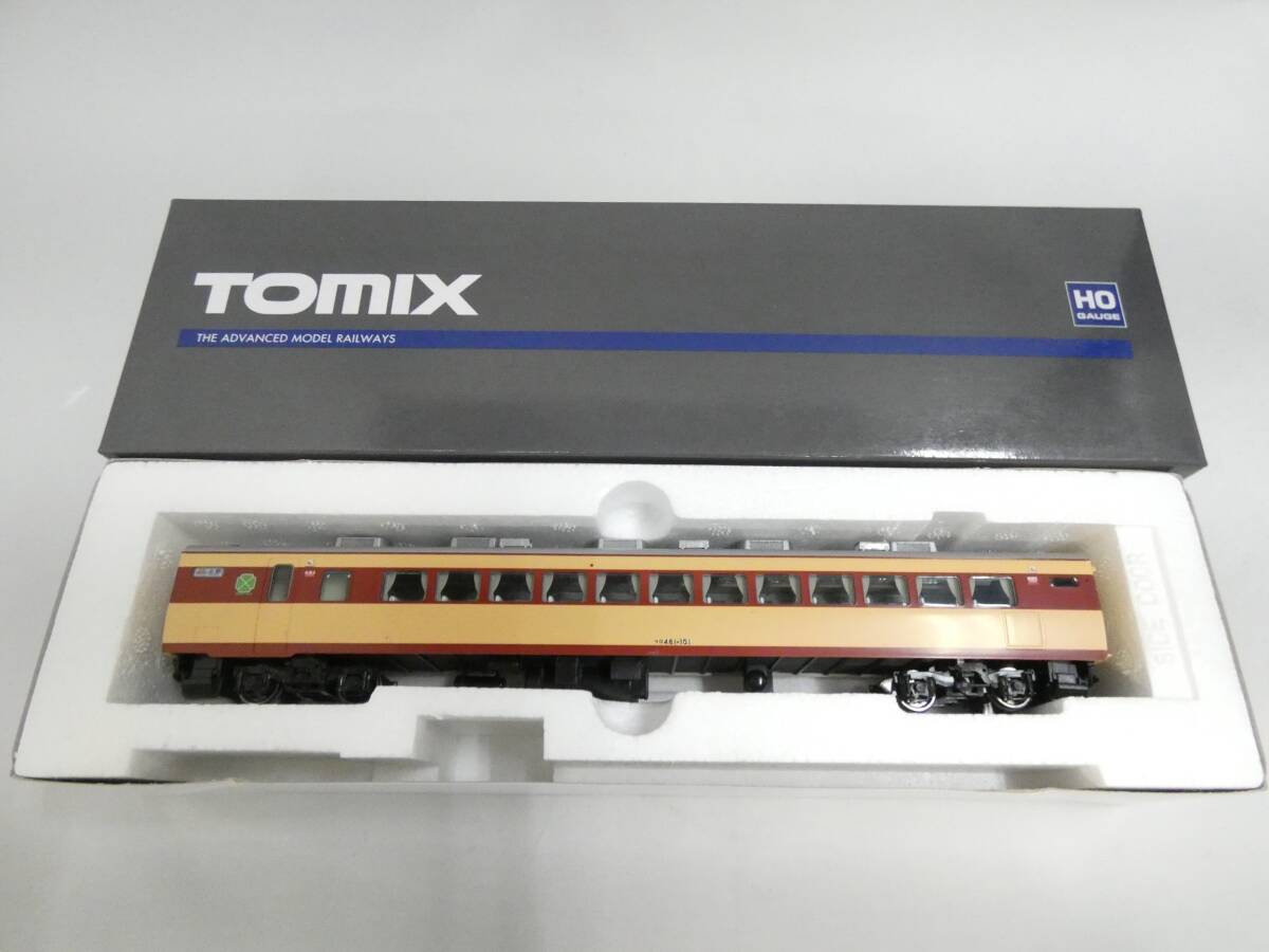 【鉄道模型】HOゲージ　Tomix　325　国鉄　485系特急電車　サロ481形　室内照明ユニット設置あり　【中古】J5　S1003_画像1