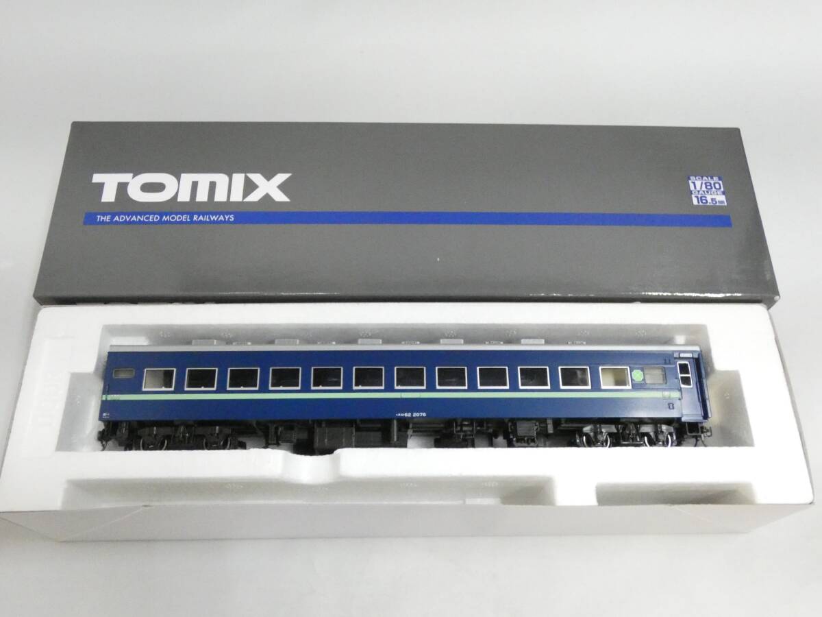 【鉄道模型】HOゲージ　Tomix　524　国鉄客車　スロ62形　帯入り　【中古】J5　S1011