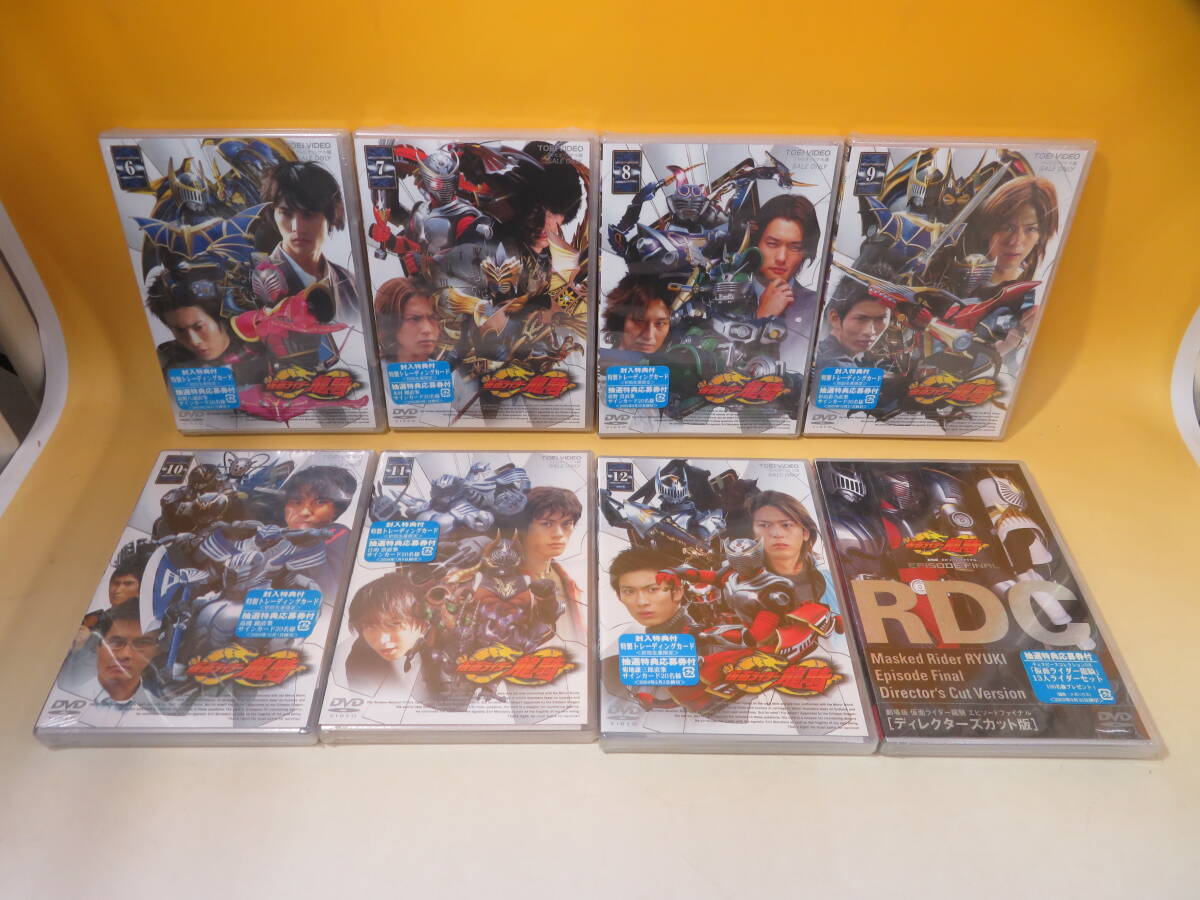 【中古】東映 仮面ライダー龍騎 全12巻＋関連DVD4巻セット カード付き 須賀貴匡/松田悟志・他 未開封あり【DVD】A6 A816の画像7