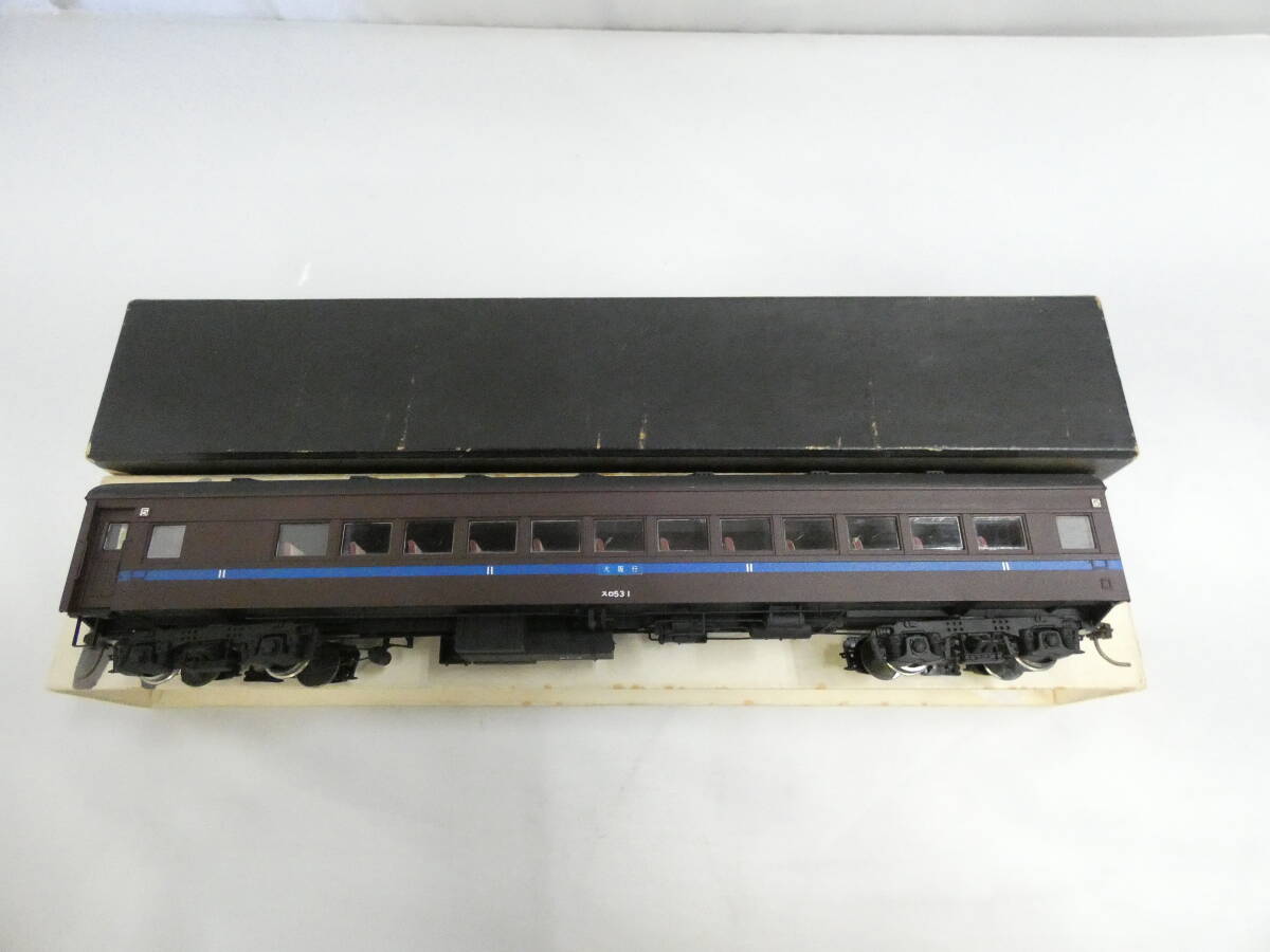 [ junk treatment ] HO gauge Nakamura precise passenger car sro53 plastic kit construction settled [ railroad model ]J4 S1037