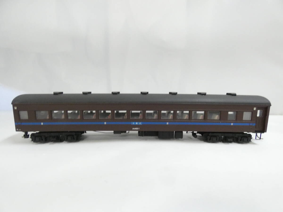 [ junk treatment ] HO gauge Nakamura precise passenger car sro53 plastic kit construction settled [ railroad model ]J4 S1037