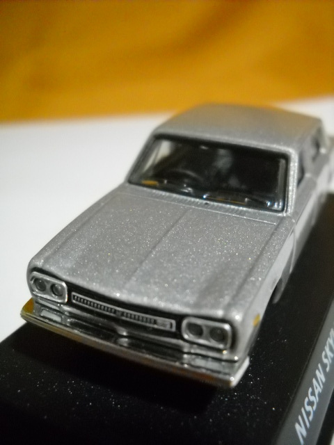  Konami out of print famous car collection!1/64 Nissan Skyline GT-R(PGC10)1969 NISSAN SKYLINE die-cast minicar commodity explanation all writing obligatory reading unusual next origin . law .