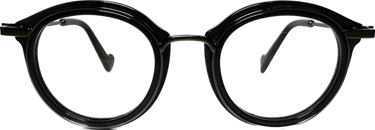 処分価格 Moncler メガネ 正規新品 モンクレール 付属品付き ML5007 /V 001 イタリア製_画像2