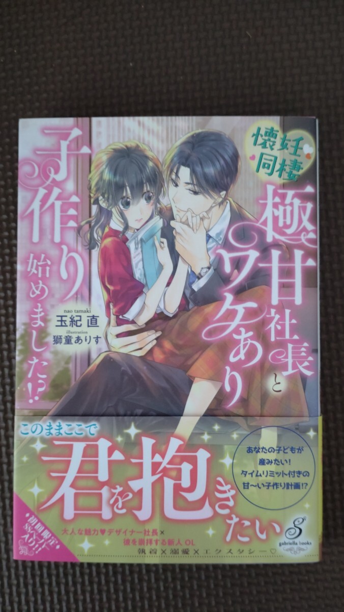 懐妊同棲〜極甘社長とワケあり子作り始めました！？　玉紀直　ガブリエラブックス　【大判】_画像1