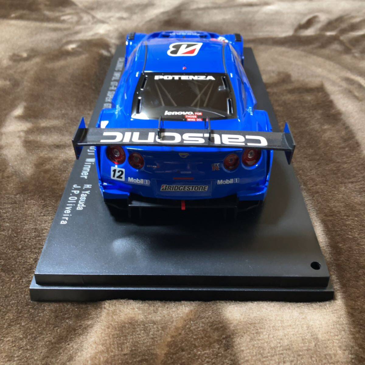 【一円スタート】EBBRO 1/18 CALSONIC IMPUL GT-R SUPER GT500 2014 Rd.2 Fuji #12 (ブルー) [81017] エブロ　カルソニック　インパル_画像5