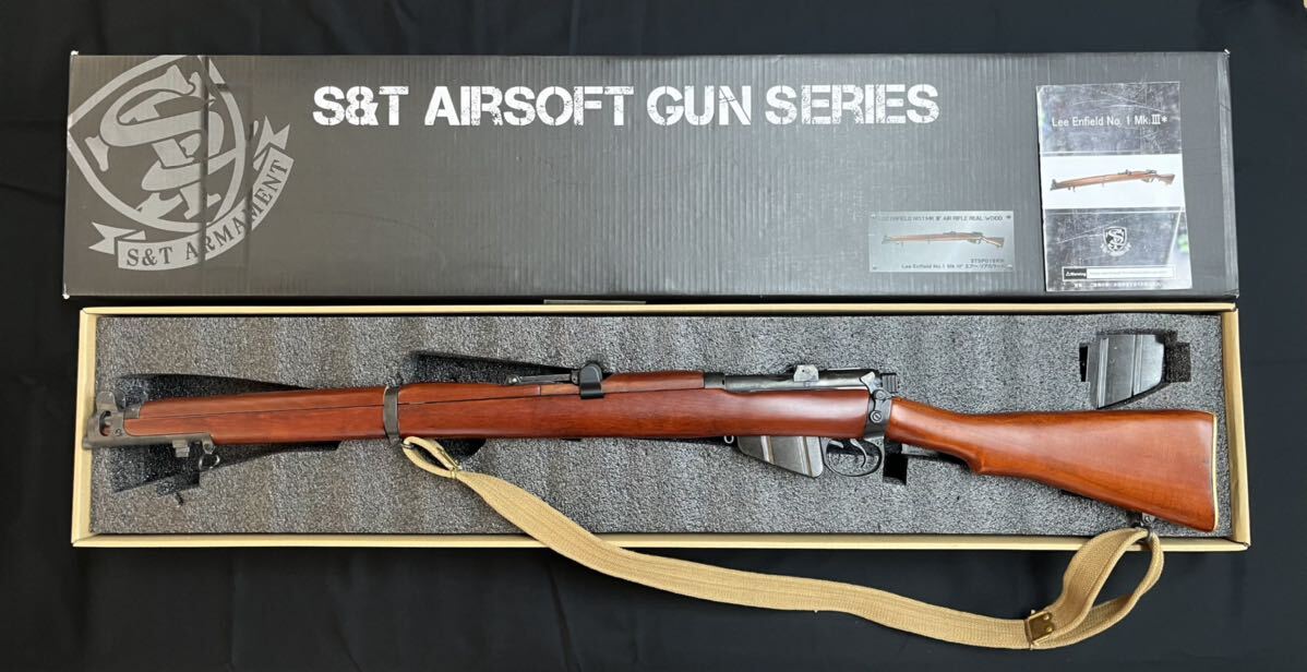 S&T Lee Enfield No.1 Mk.Ⅲ リーエンフィールド ボルトアクション エアーコッキングライフル の画像2