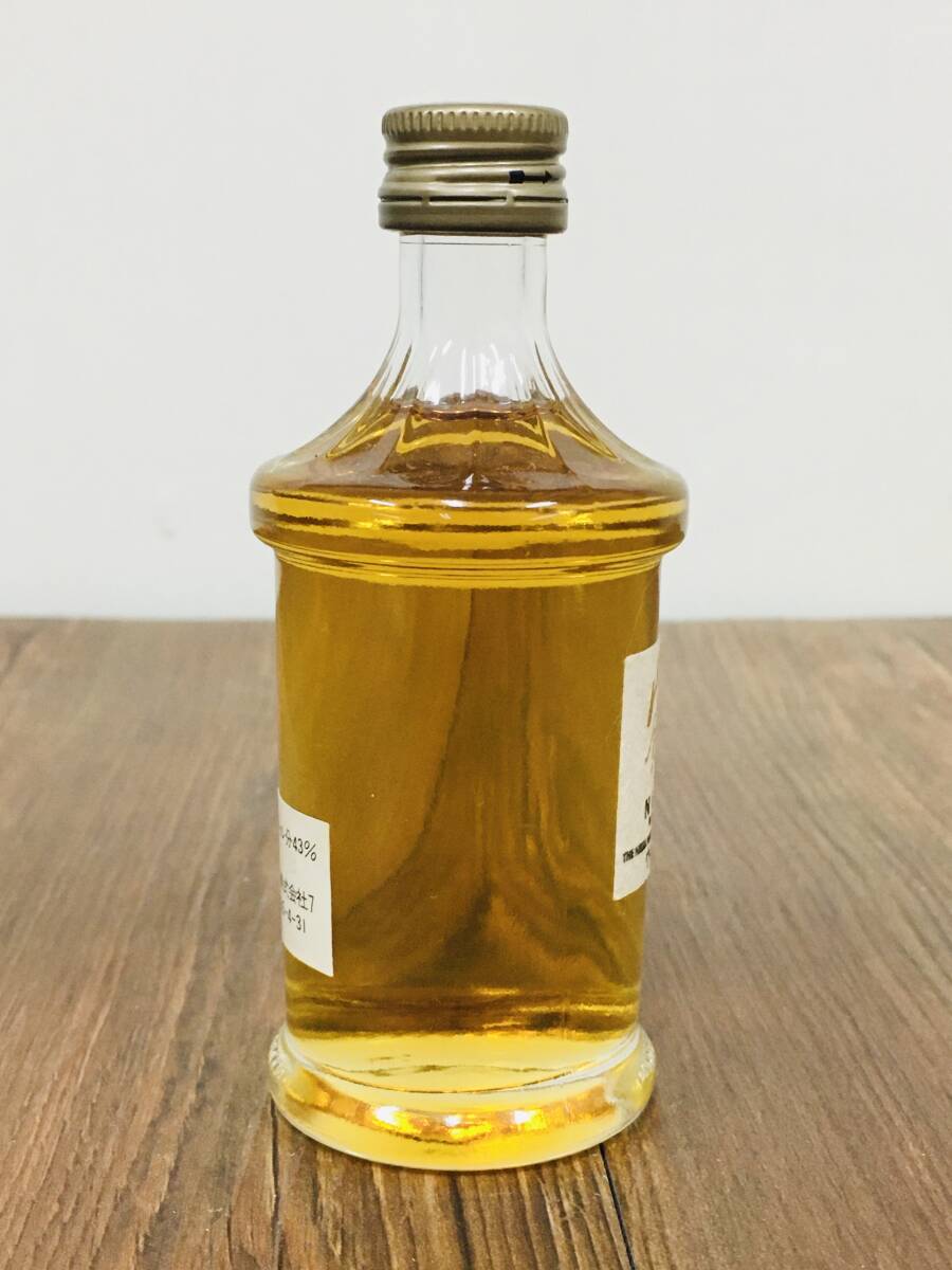 ニッカウィスキーのミニボトル THE NIKKA WHISKY 《未開栓/古酒》 50ml-43%_画像4