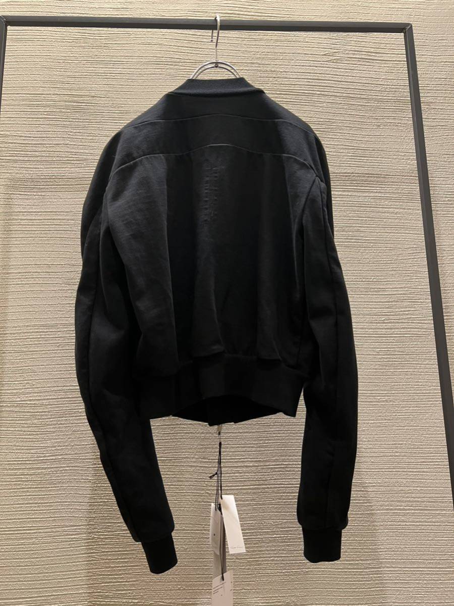 RICK OWENS GETH JOGGER bomber jacket リックオウエンス　ブルゾン　ma-1 スウェット　ブルゾン ノーカラー ジャケット