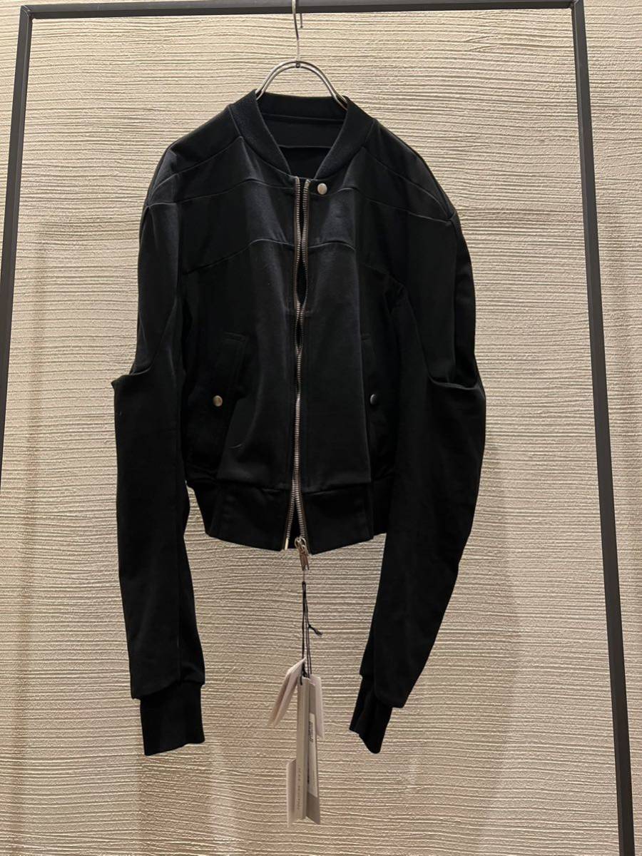 RICK OWENS GETH JOGGER bomber jacket リックオウエンス　ブルゾン　ma-1 スウェット　ブルゾン ノーカラー ジャケット