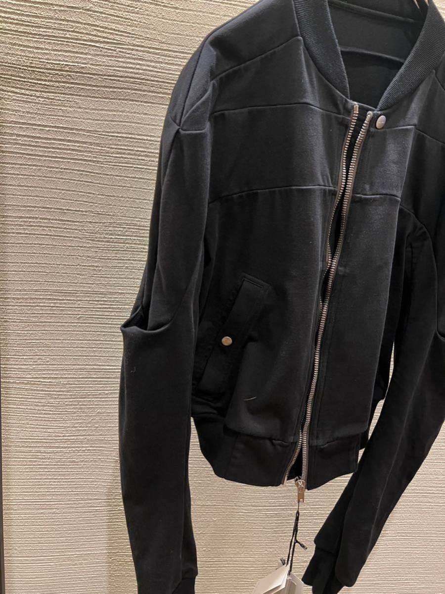 RICK OWENS GETH JOGGER bomber jacket リックオウエンス　ブルゾン　ma-1 スウェット　ブルゾン ノーカラー ジャケット