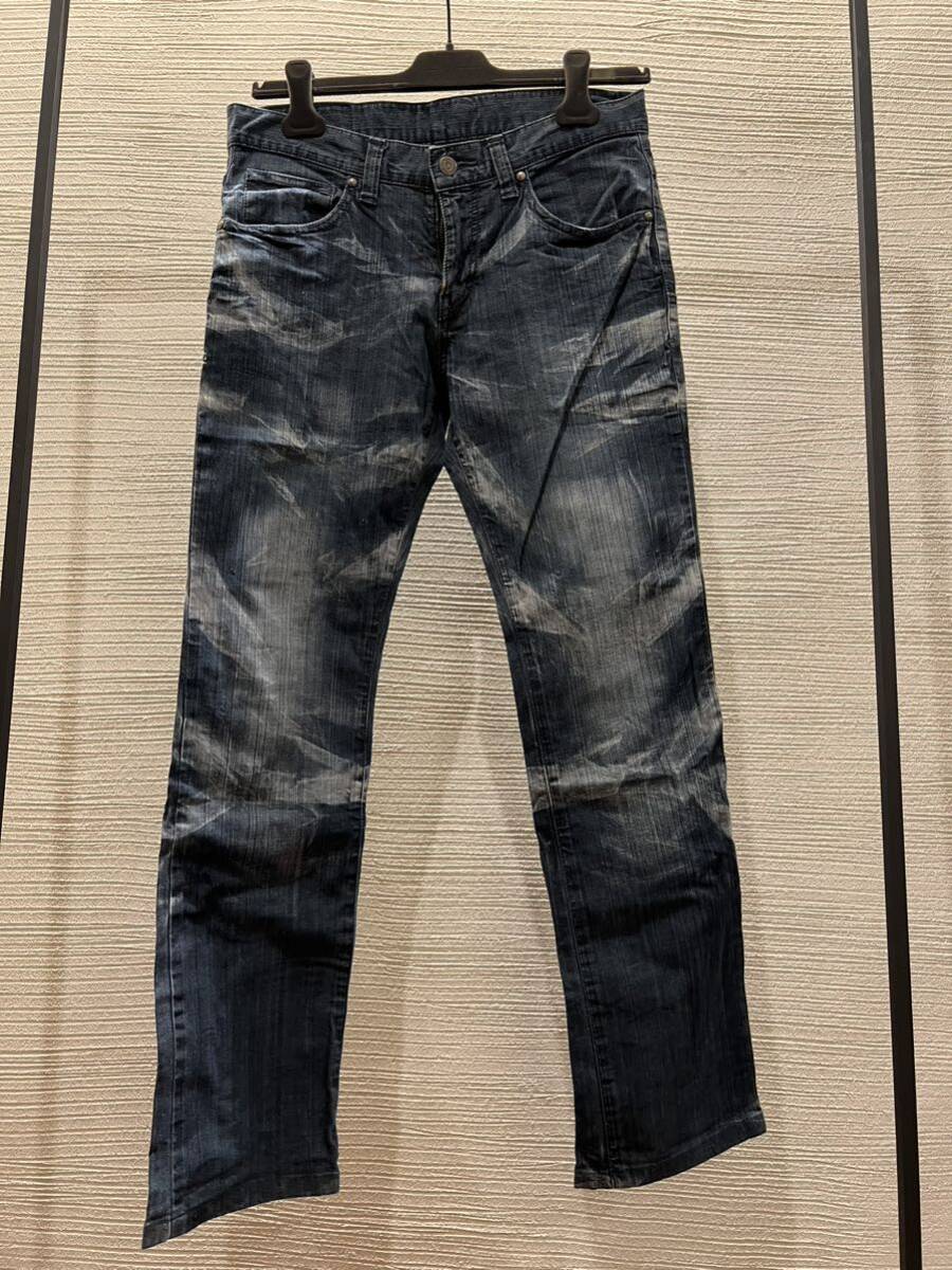 人気☆【TORNADO MART】製品加工 鬼ヒゲストレッチ ブーツカット 人気☆【TORNADO MART】製品加工 鬼ヒゲストレッチ ブーツカット