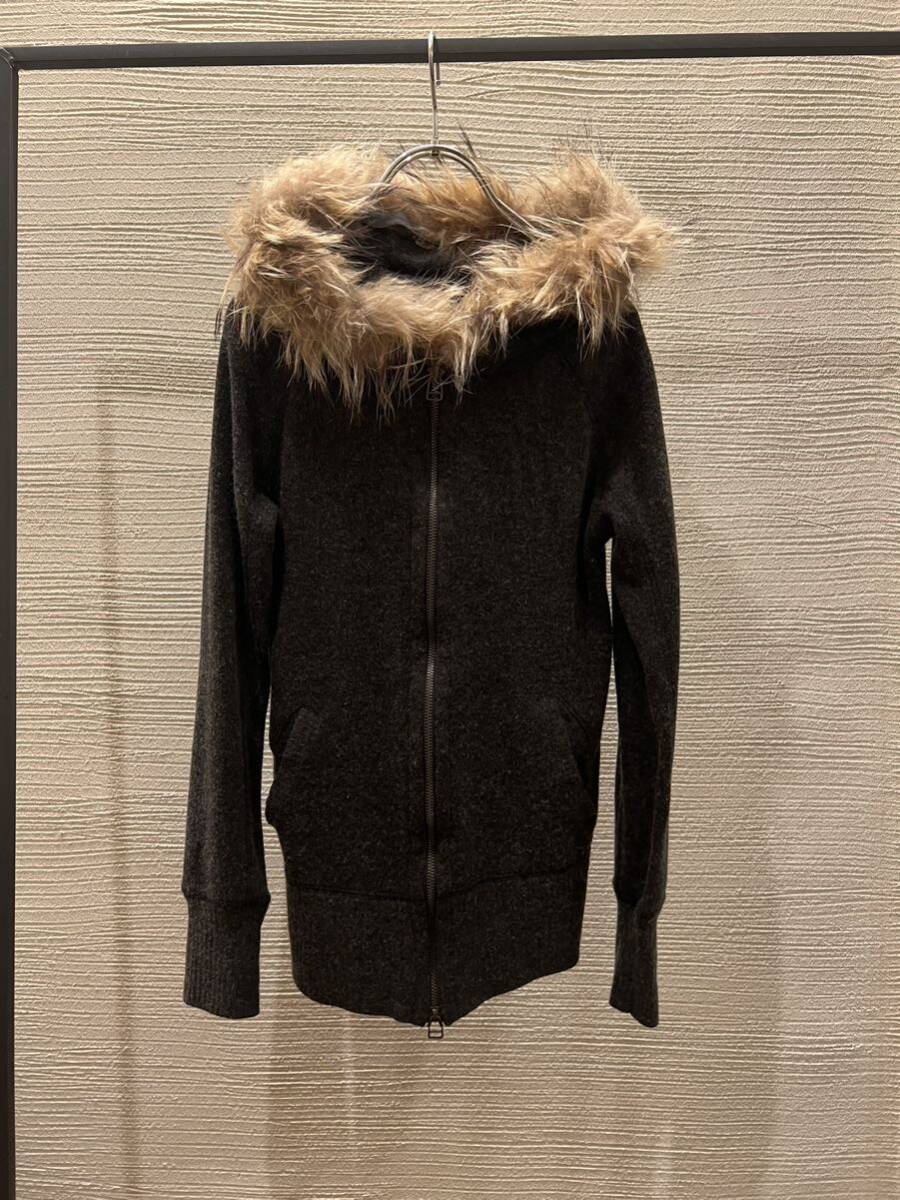 goa g o a ラクーンファー パーカー hoodie 00s y2k fur goa g o a ラクーンファー パーカー hoodie 00s y2k fur