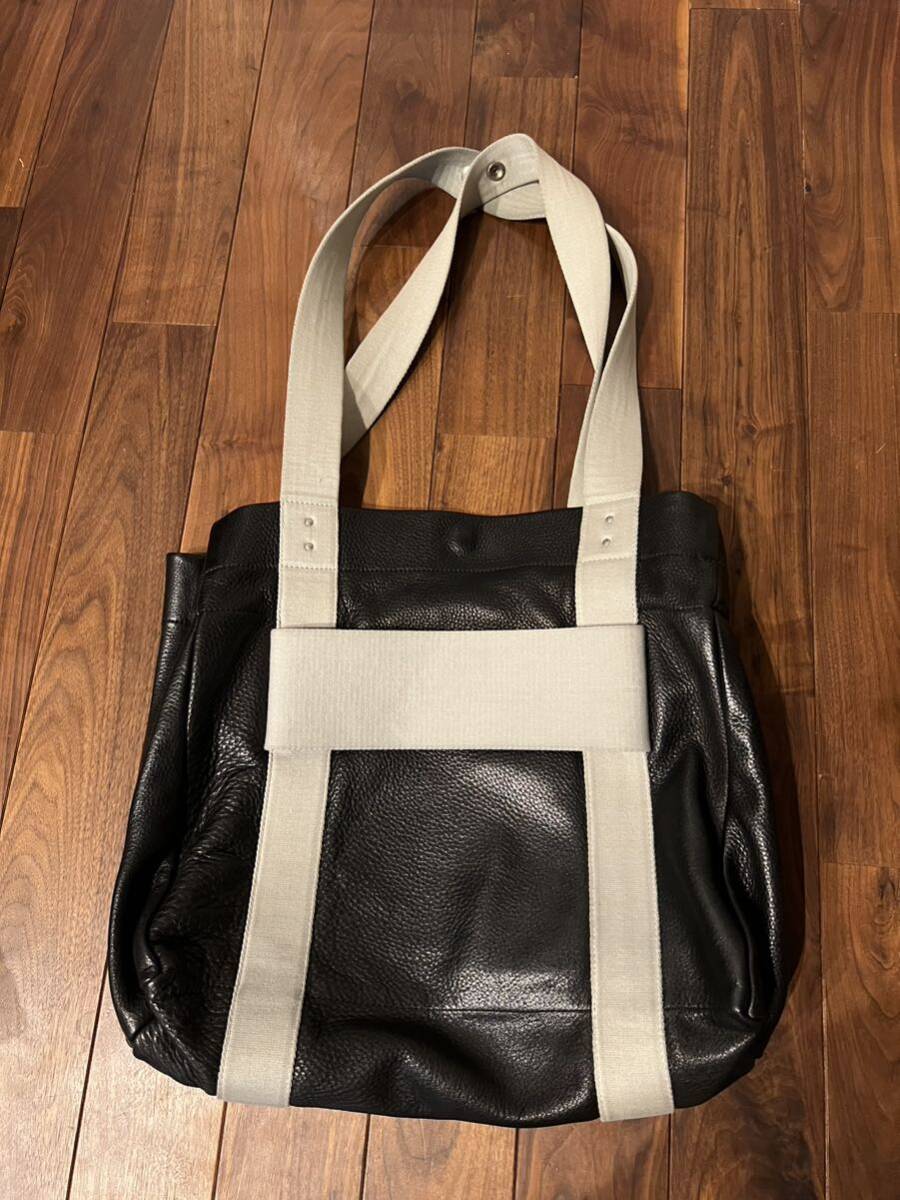 rick owens Leather shoulder tote bag リックオウエンス レザー rick owens Leather shoulder tote bag リックオウエンス レザー