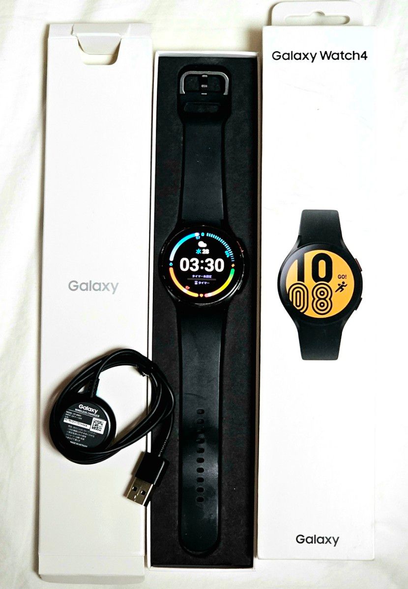 【国内版】2023年12月29日にGalaxy原宿で点検修理済／Galaxy Watch4 44mm SM-R870NZKAXJP