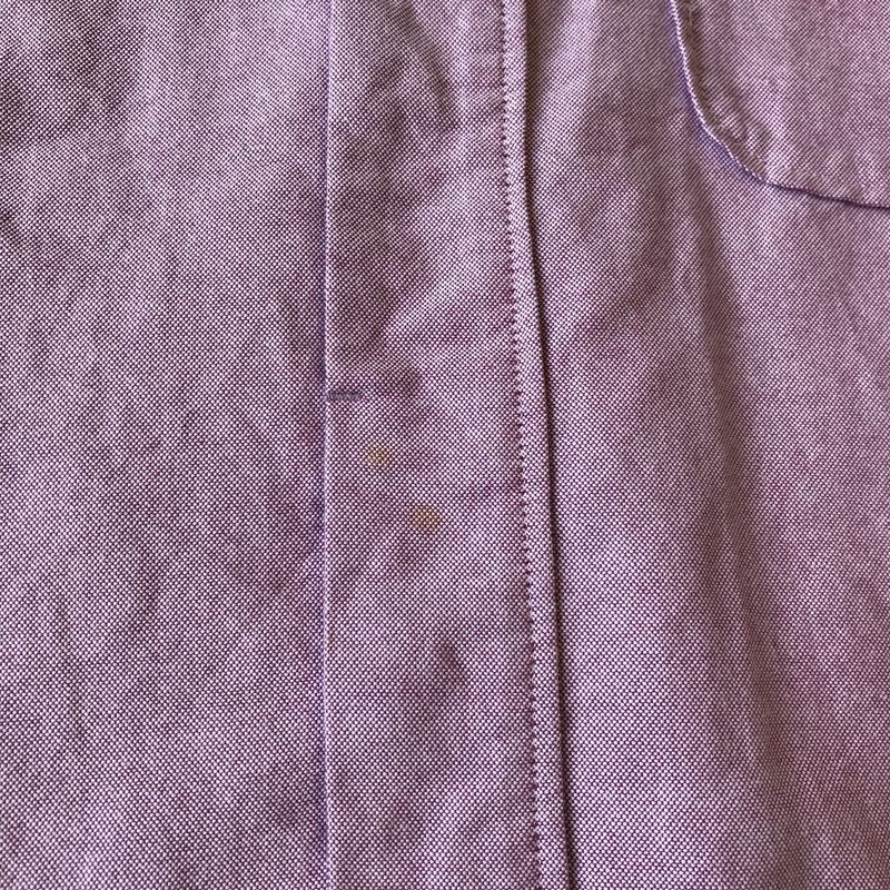 nisica ニシカ 定番 ボタンダウンシャツ ピンク size:2 日本製 / strato取扱 B.D.シャツ 長袖 シャツ 比翼 トップス シャンブレー YAECAの画像6
