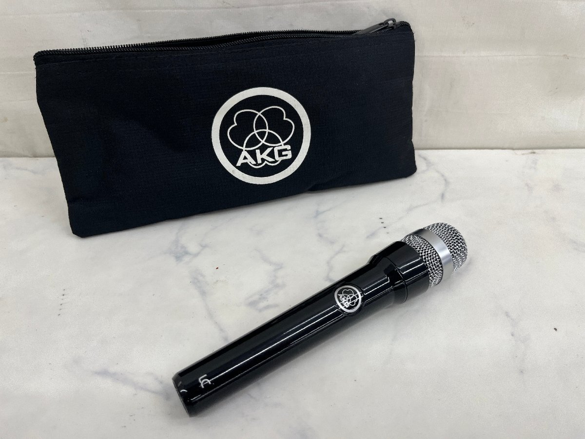 Y1123　ジャンク品　PA機器　マイクロホン　AKG　アーカーゲー　LC　【ポーチ付き】_画像1