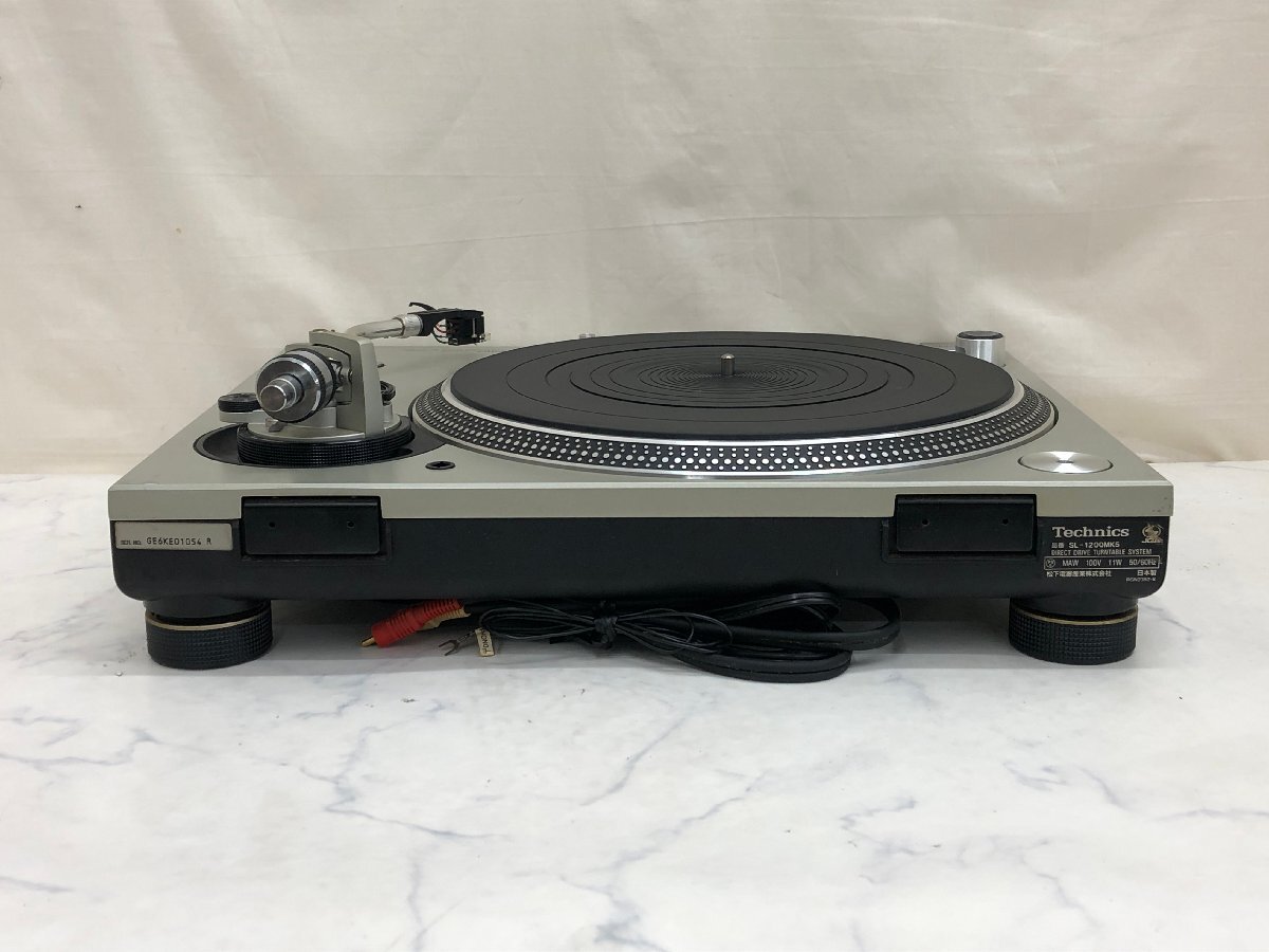 Y1209　中古品　オーディオ機器　ターンテーブル　Technics　テクニクス　SL-1200MK5_画像5