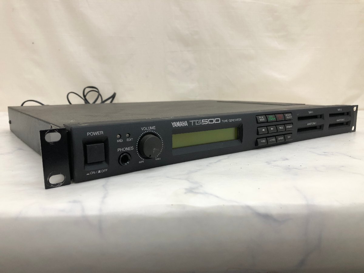 Y1191 present condition goods PA equipment sound module YAMAHA Yamaha TG-500