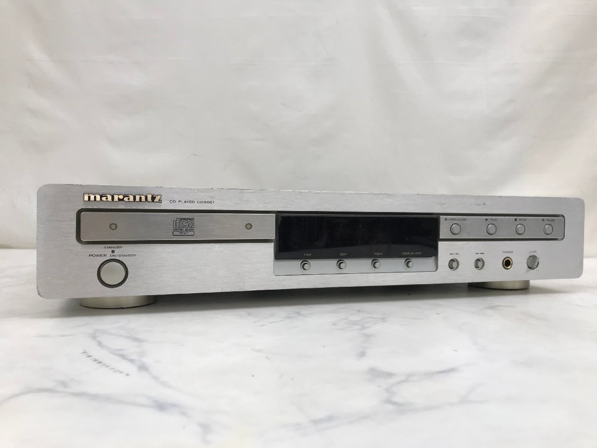 Y1225 中古品 オーディオ機器 CDプレーヤー Marantz マランツ CD5001の画像1