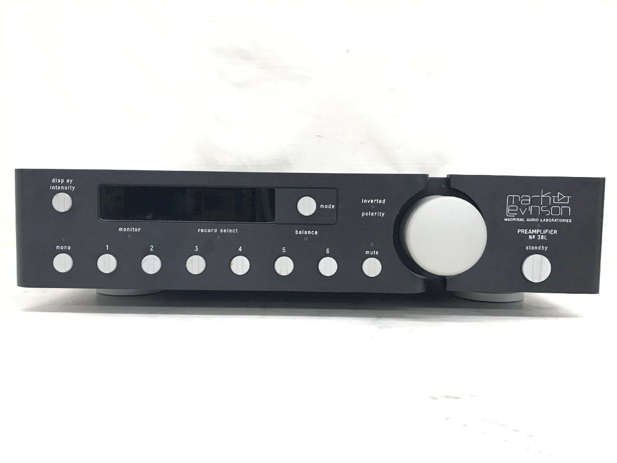 Y1247　現状品　オーディオ機器　プリアンプ　Mark Levinson　マーク レビンソン　No.38L_画像2