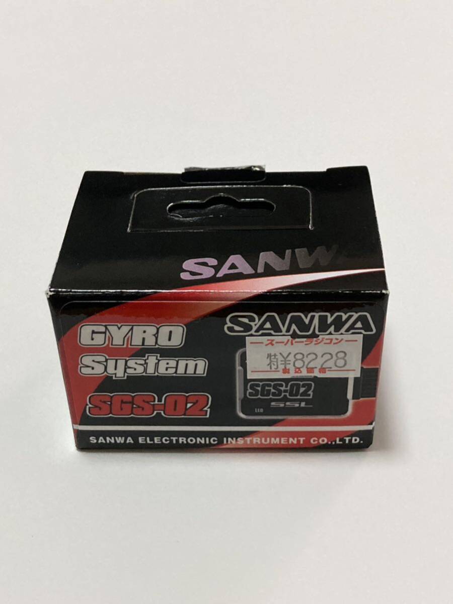 ◆SANWA サンワ ジャイロ SGS-02 GYRO SYSTEM ラジドリ テレメトリー M17 MT-5 MT-44◆_画像1