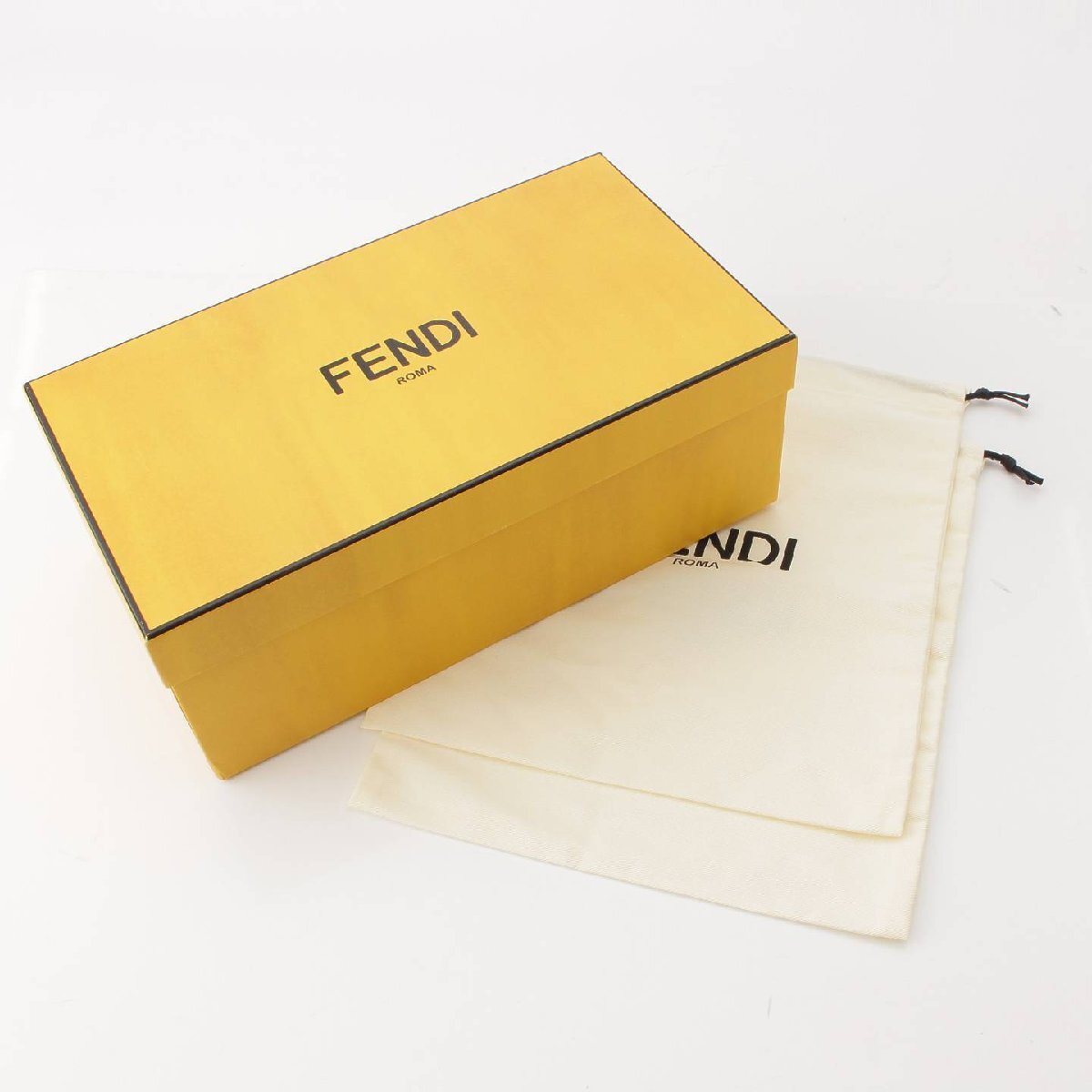 【フェンディ】Fendi　ボア アンクルバンド フラット サンダル グリーン 36 未使用【中古】【正規品保証】204538_画像10