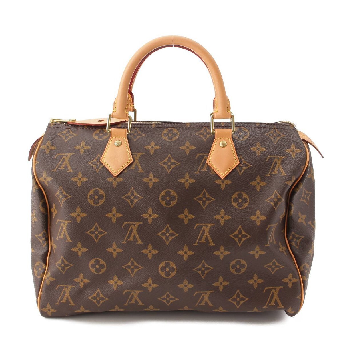 【ルイヴィトン】Louis Vuitton　モノグラム スピーディ30 ハンドバッグ ボストンバッグ M41526 ブラウン 【中古】【正規品保証】195393_画像1