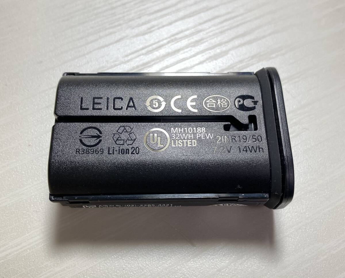 【美品】LEICA/ライカ純正 BP-SCL4 バッテリー_画像6