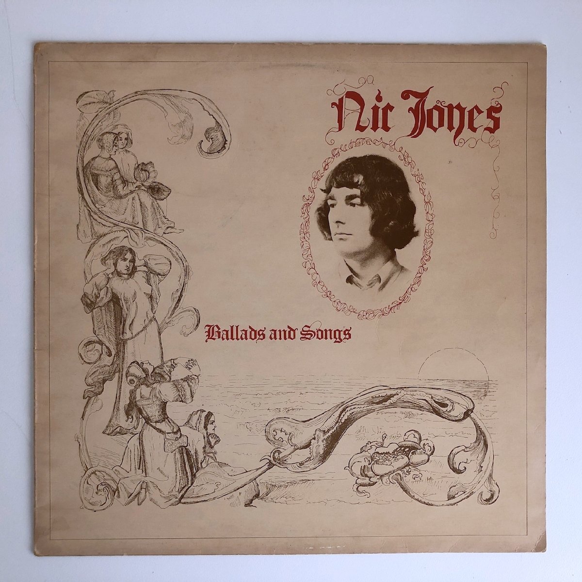 LP/ NIC JONES / BALLADS AND SONGS / UK盤 オリジナル インナー TRAILER LER2014 40326-3957_画像1