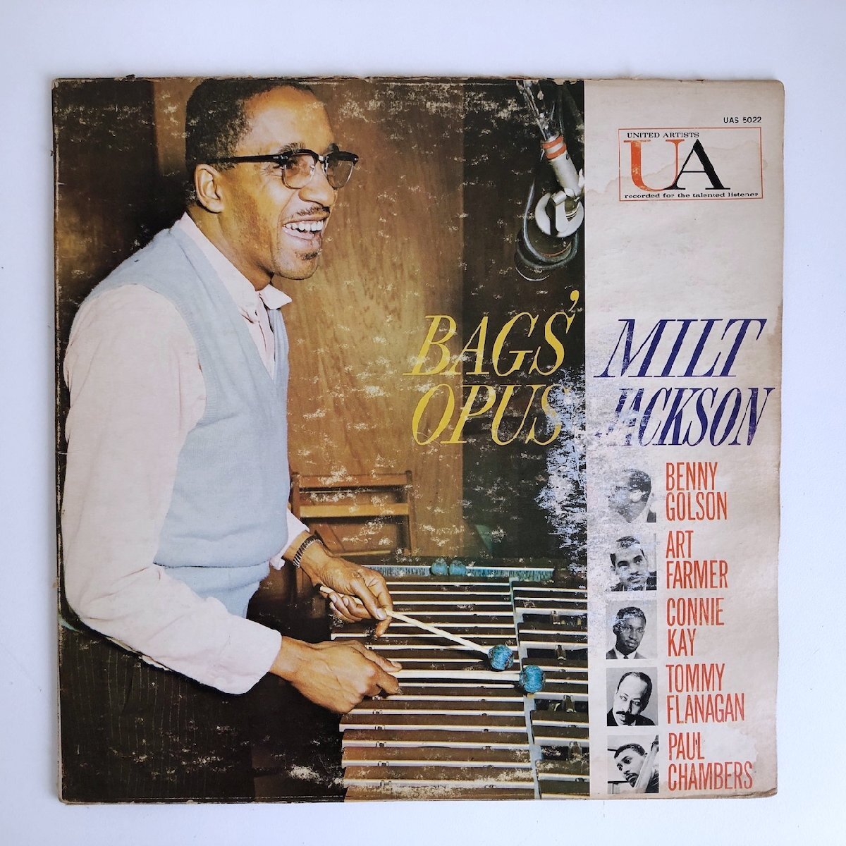 LP/ MILT JACKSON / BAGS' OPUS / ミルト・ジャクソン / US盤 黒ラベル UNITED ARTISTS UAS5022 40326_画像1