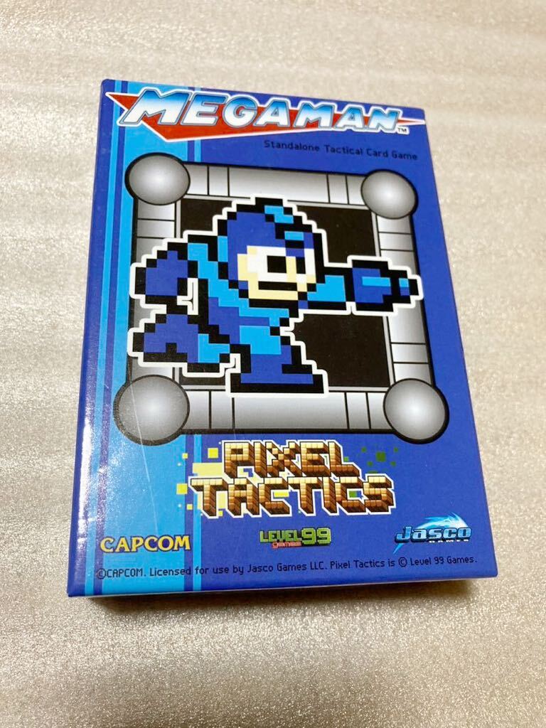 Mega Man Pixel Tactics： Mega Man Blue ロックマン ピクセルタクティクス ボードゲーム カプコン ライセンス品 グッズ 未使用品_画像1