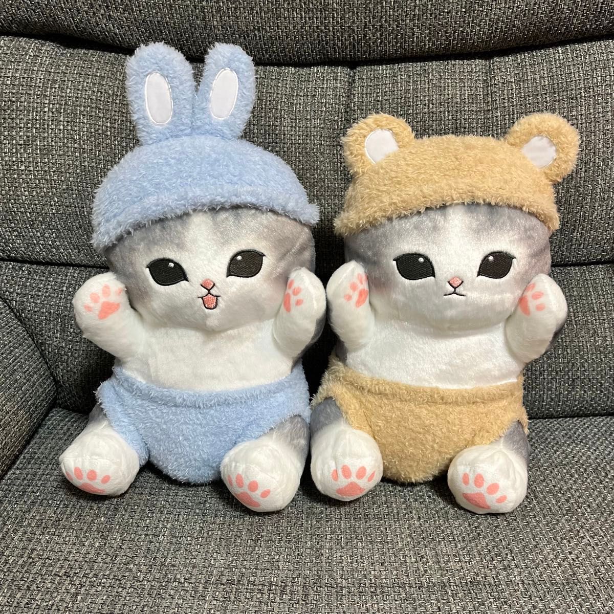 にゃんぱんつ BIGぬいぐるみ モフサンド mofusand 全2種セット にゃんぱんつ BIGぬいぐるみ モフサンド mofusand 全2種セット