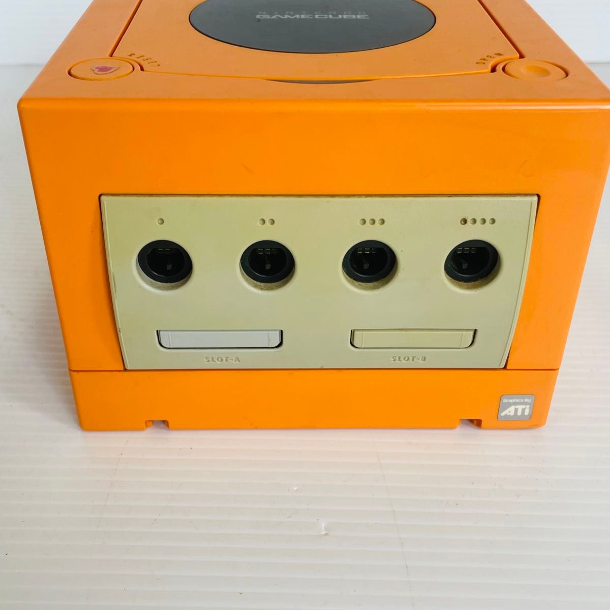 【動作良好】ゲームキューブ　GAMECUBE オレンジ　DOL-001 任天堂　 ニンテンドー