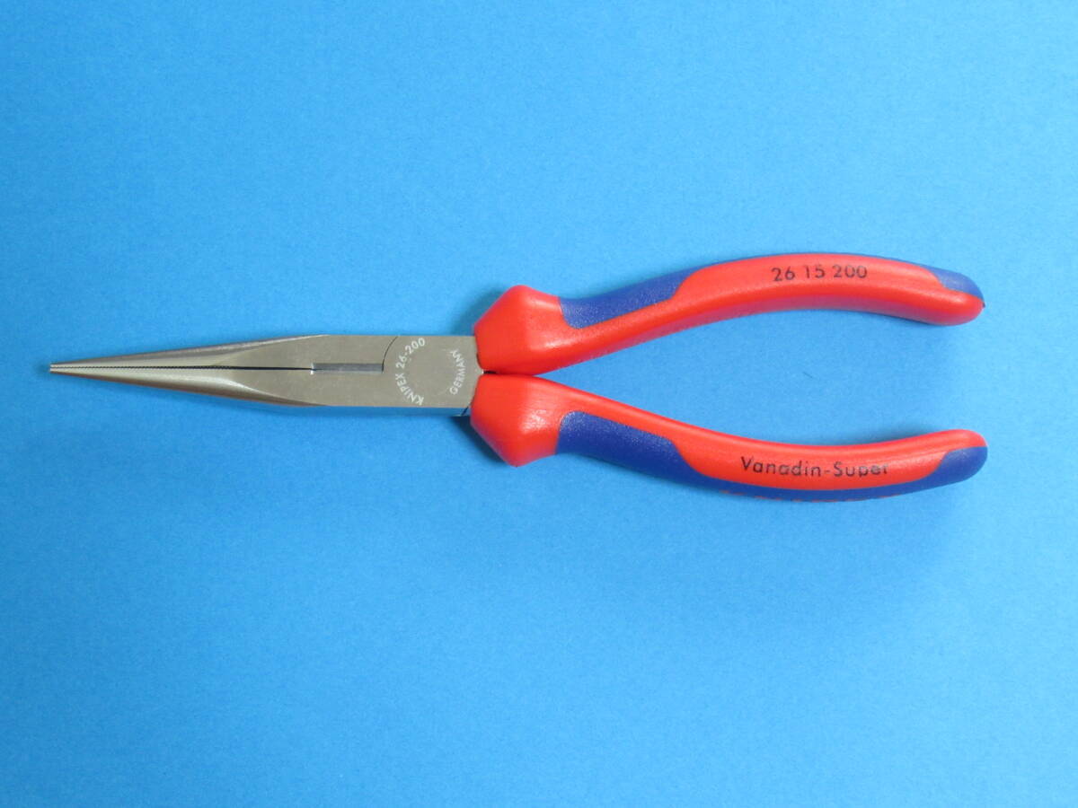 KNIPEX 2615 200 （クニペックス） 先端楕円形状ペンチ 