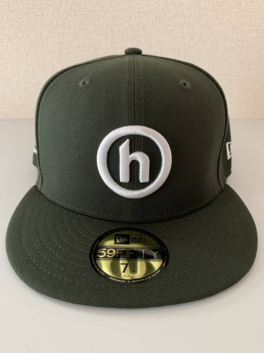 野球帽 Hidden NY H Logo New Era Fitted (Green)