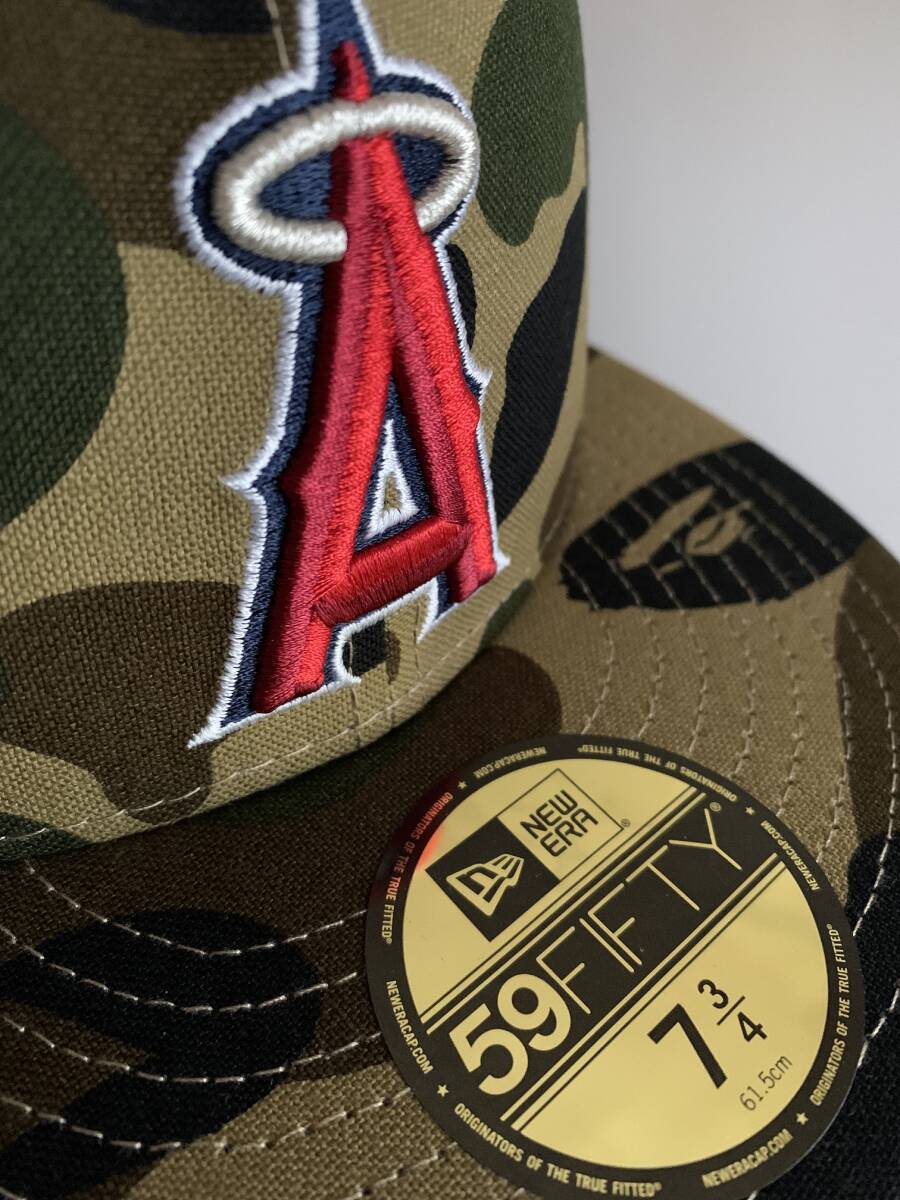 BAPE x MLB x NEW ERA ANGELS 59FIFTIY CAP_画像2