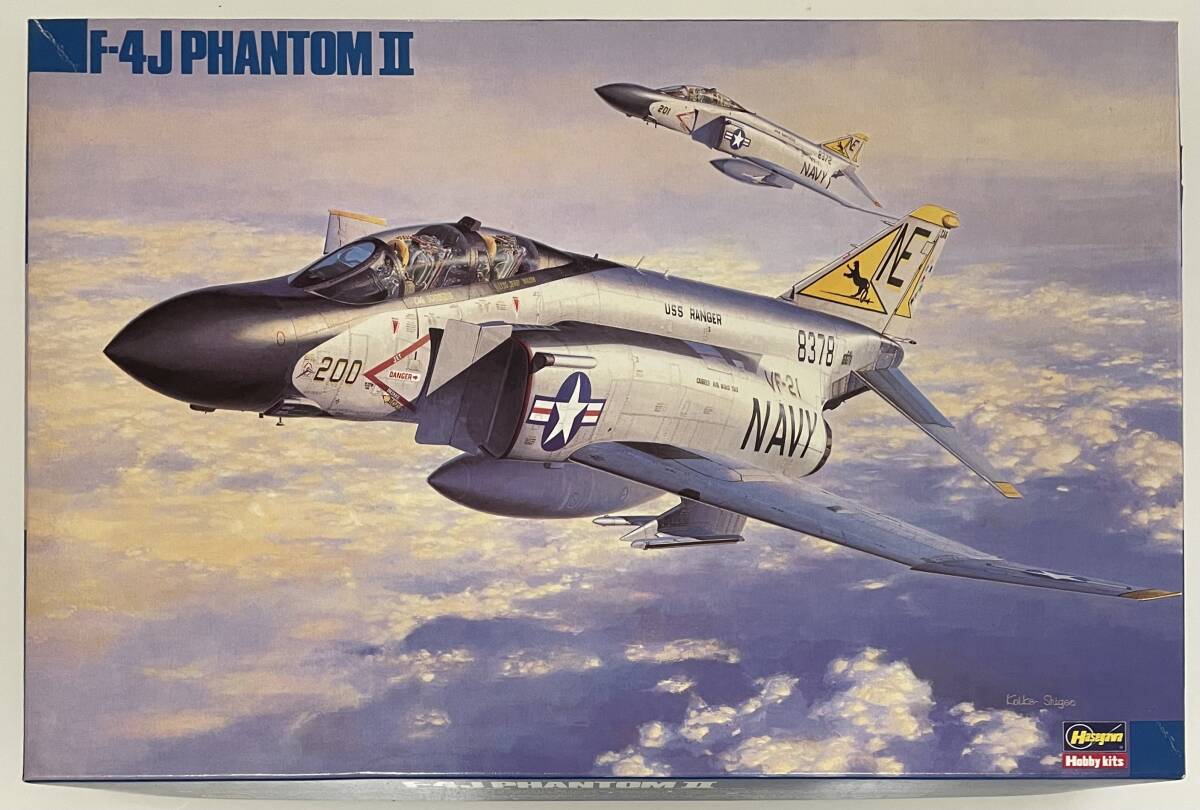  送料510円～ 希少 中袋未開封 未組立品 ハセガワ 1/72 F-4J／S ファントムⅡ トムキャッターズ/フリーランサーズ海軍/ランサーズ海兵隊_画像1