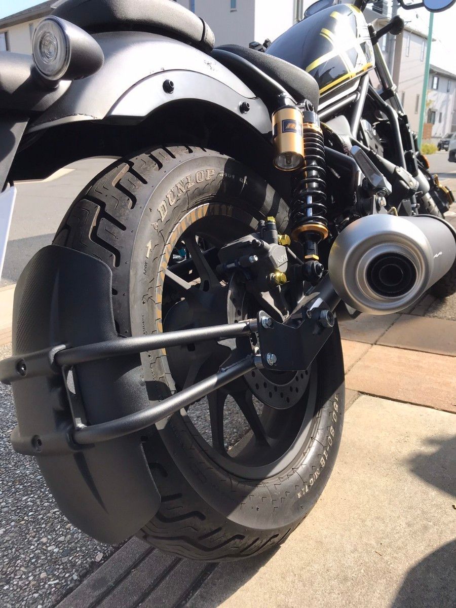 レブル250 向け マッドガードパーツ&センター化パーツ|Yahoo レブル250 向け マッドガードパーツ&センター化パーツ|Yahoo