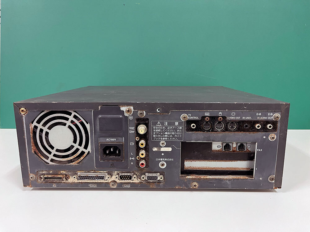 通電起動音確認済ジャンク品 PC9821C200/C  メモリ32MB搭載（98CEREB初代モデル）の画像3