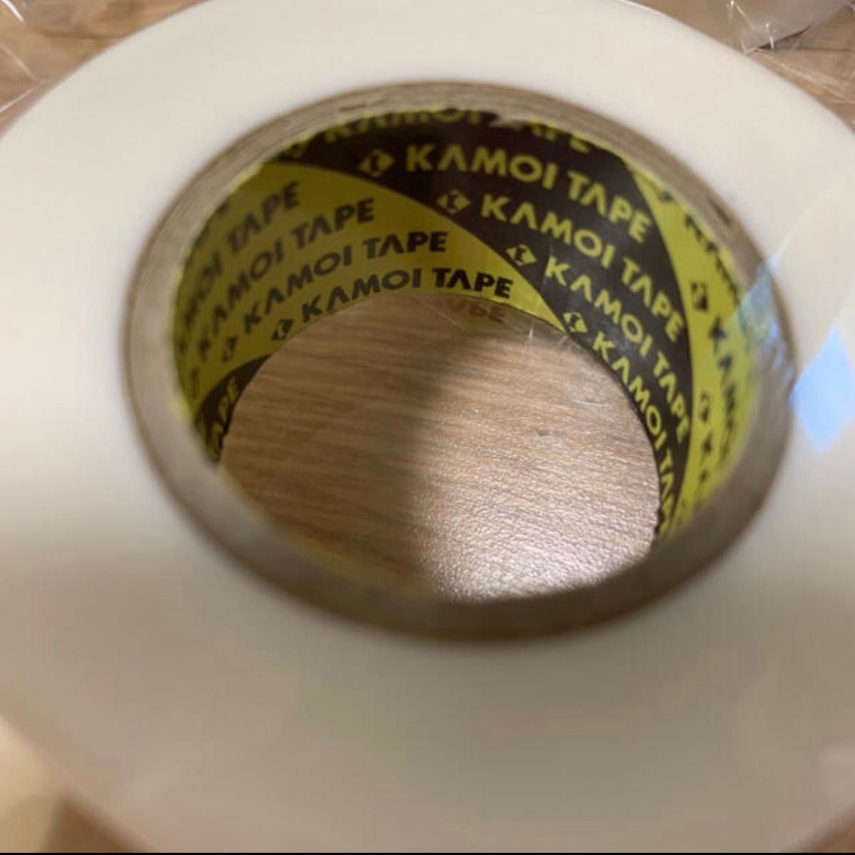 カモ井加工紙 マスキングテープ 白 3個セット 18mm×18m 高品質 マステ DIY 業務用 KAMOI