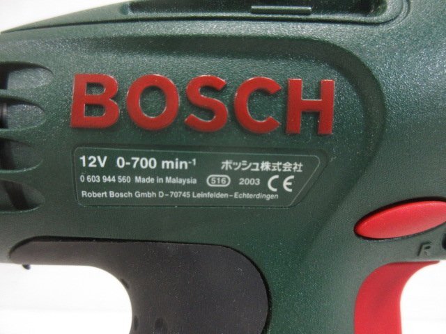 G342■ボッシュ / 12V 充電式 / ドライバードリル / PSR1200 // BOSCH バッテリー式 コードレス ドリルドライバー /_画像4