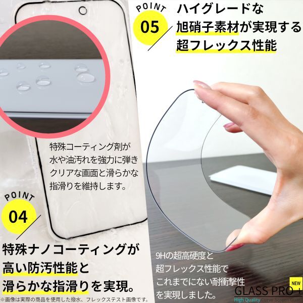 ★送料無料★ 2枚セット iPhone 12 mini ブルーライトカット 99% 全面保護 ガラスフィルム 日本旭硝子ガラス素材採用 9H 自動吸着の画像6
