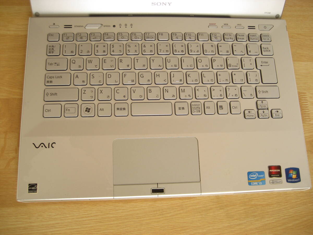 SONY VAIO VPCSB18Fj ジャンク